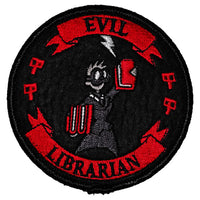Evil Librarian - Embroidered Patch