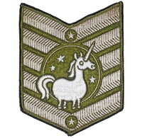Unicorn Sergeant - Large Chevron Patch