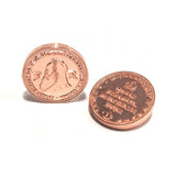 Queen Faketoria Commemorative Coin Display