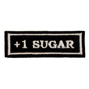 First Tea Company "+ 1 Sugar" Embroidered Patch-Doctor Geof