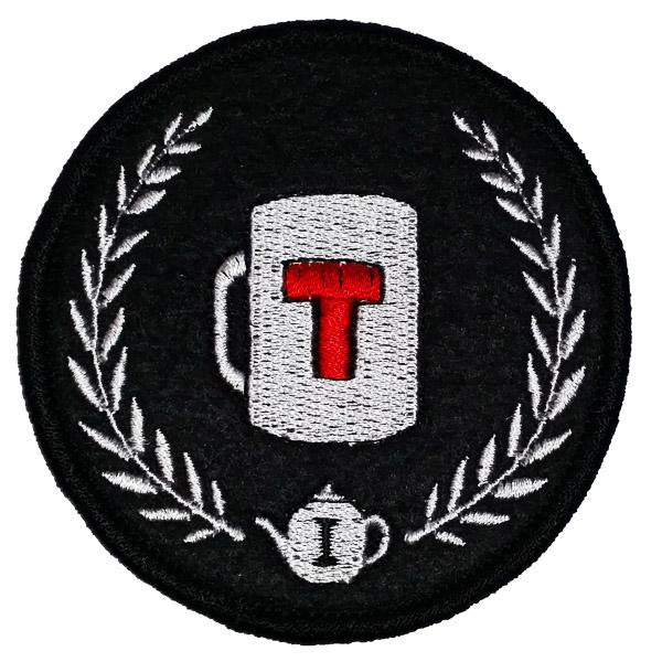 "First Tea Company, Official Insignia" Embroidered Patch-Doctor Geof