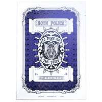 "Goth Police" A3 Print-Doctor Geof