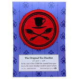"Official Tea Duelling" Embroidered Patch-Doctor Geof