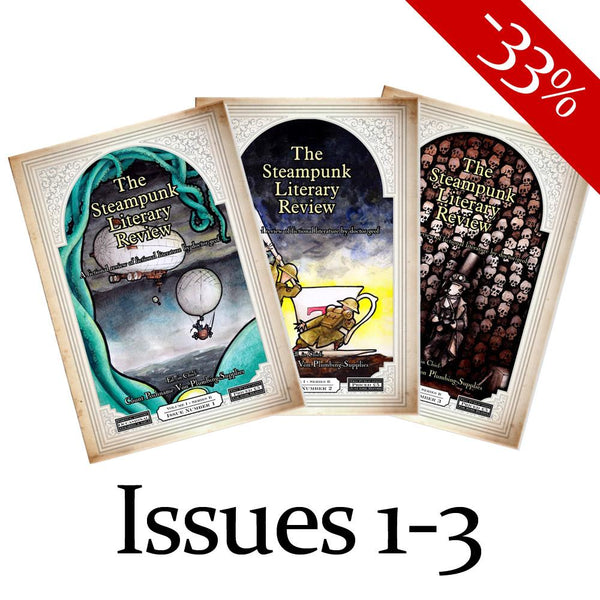 Steampunk Literary Review BUNDLE - Issues #001-003-Doctor Geof