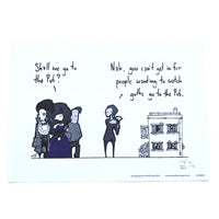 Watching the Goths - A3 Print-Doctor Geof