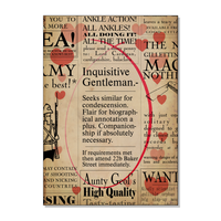 Holmes' Personal Ad - Steampunk Valentines Card