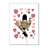 Gimp Cherub 2 - Kinky Valentines Card